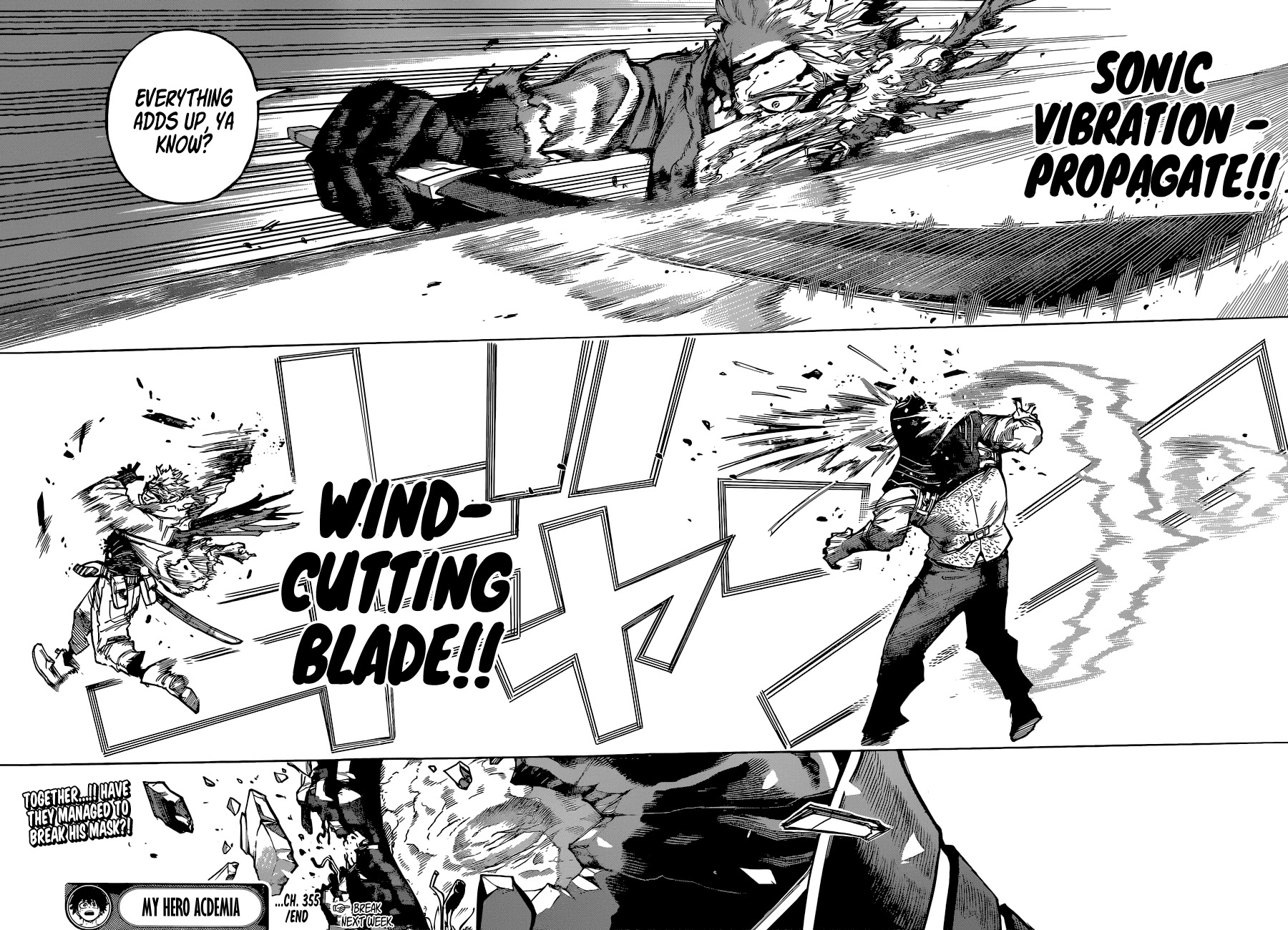 Boku no Hero Academia Chapter 355 page 15 - Chapter 355: Extras