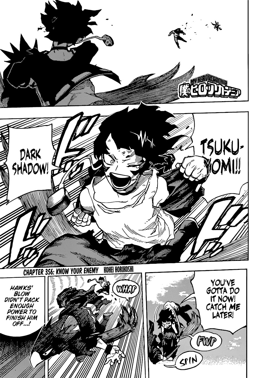 Boku no Hero Academia Chapter 356 page 1 - Chapter 356: Know Your Enemy