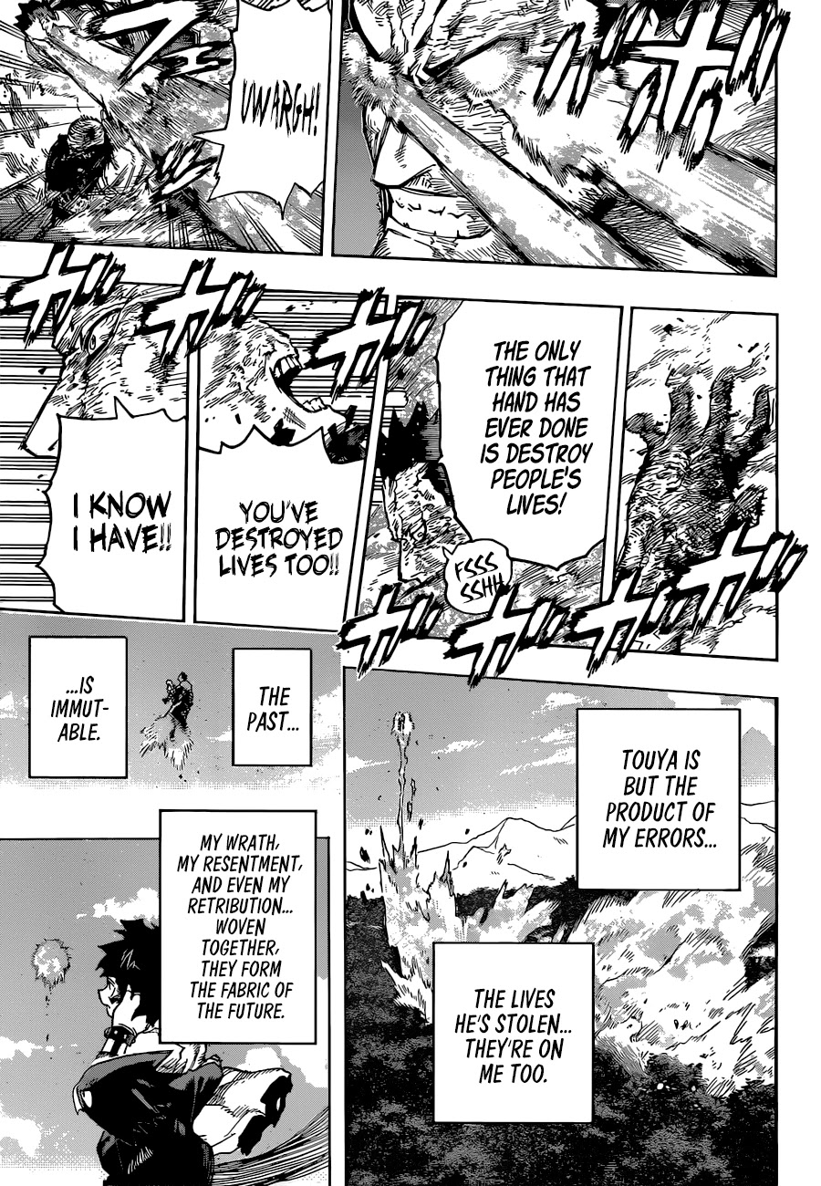 Boku no Hero Academia Chapter 357 page 10 - Chapter 357: The Real Thing! A Wounded Hero