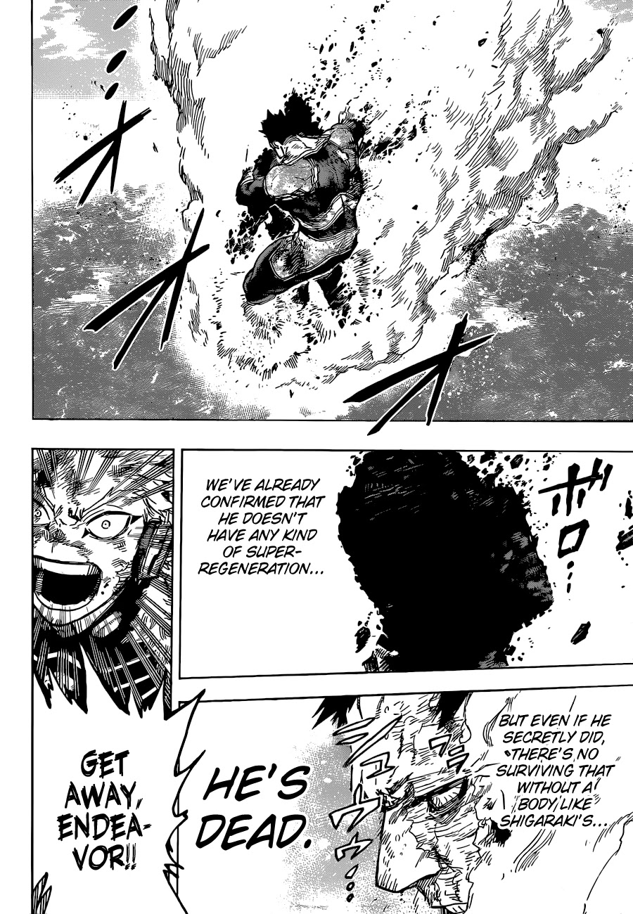 Boku no Hero Academia Chapter 357 page 13 - Chapter 357: The Real Thing! A Wounded Hero