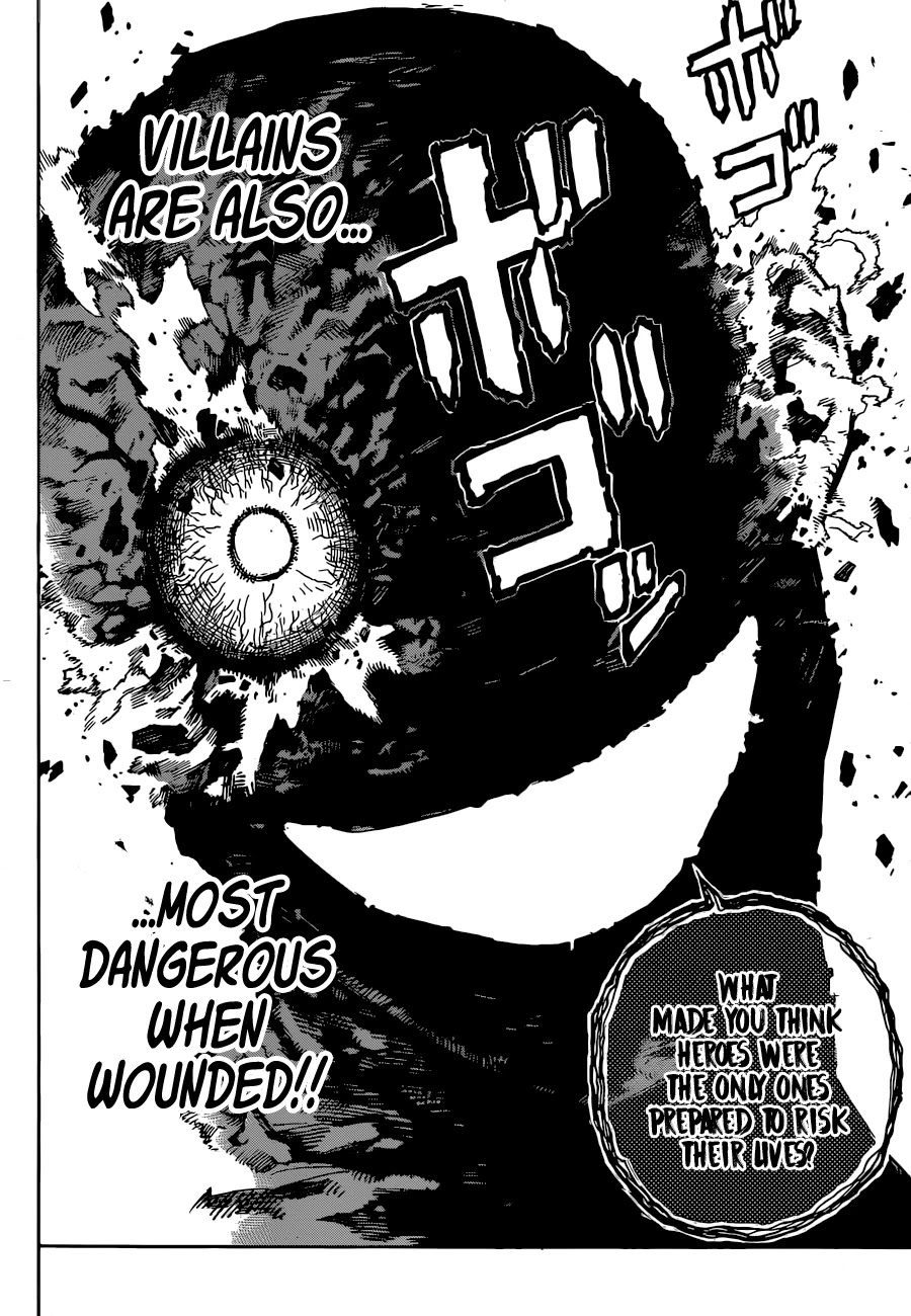 Boku no Hero Academia Chapter 357 page 15 - Chapter 357: The Real Thing! A Wounded Hero