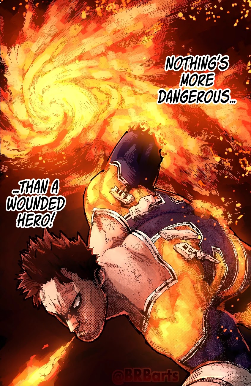 Boku no Hero Academia Chapter 357 page 17 - Chapter 357: The Real Thing! A Wounded Hero