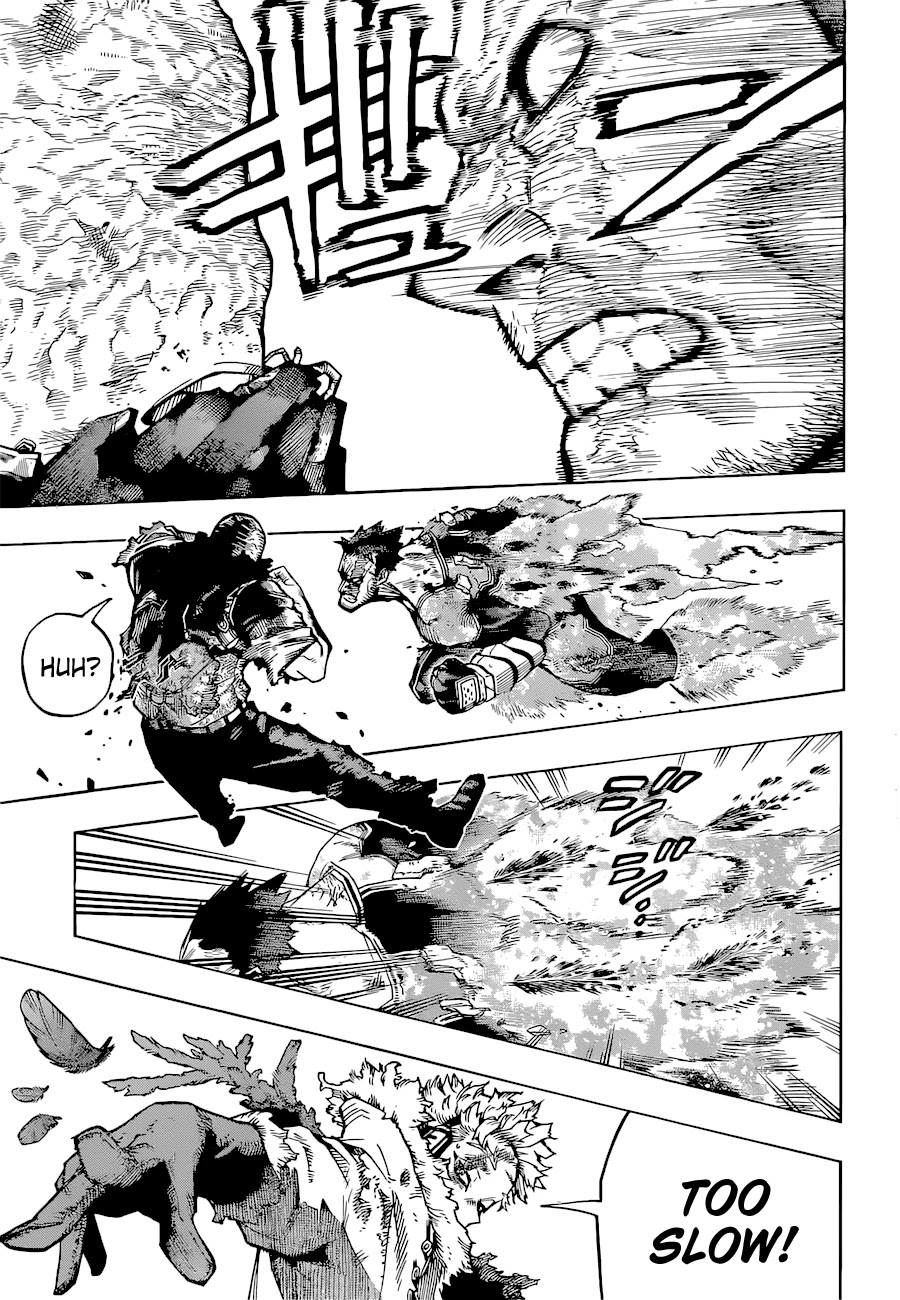 Boku no Hero Academia Chapter 357 page 4 - Chapter 357: The Real Thing! A Wounded Hero