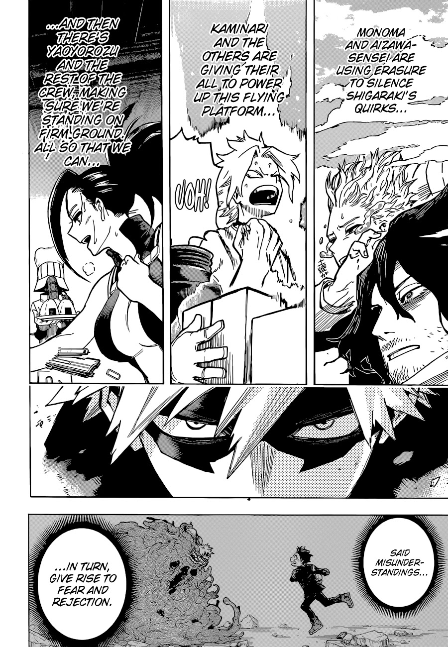 Boku no Hero Academia Chapter 358 page 11 - Chapter 358: A Small Step for a Man!