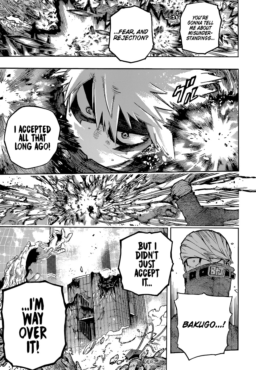 Boku no Hero Academia Chapter 358 page 12 - Chapter 358: A Small Step for a Man!