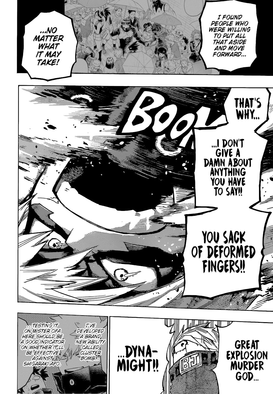 Boku no Hero Academia Chapter 358 page 13 - Chapter 358: A Small Step for a Man!