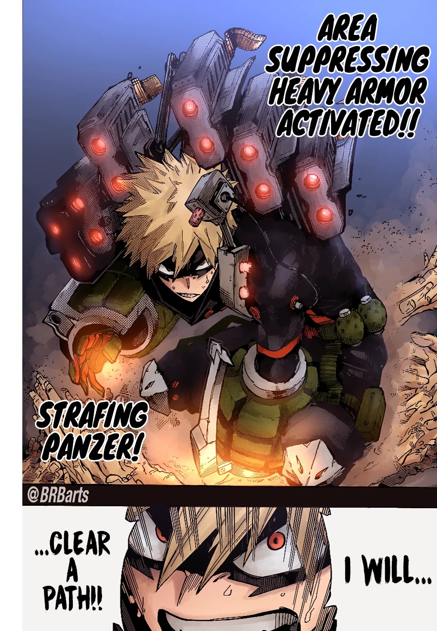 Boku no Hero Academia Chapter 358 page 15 - Chapter 358: A Small Step for a Man!