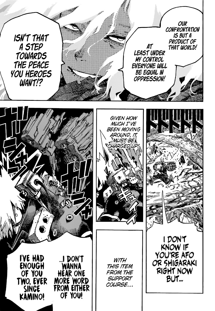 Boku no Hero Academia Chapter 358 page 8 - Chapter 358: A Small Step for a Man!