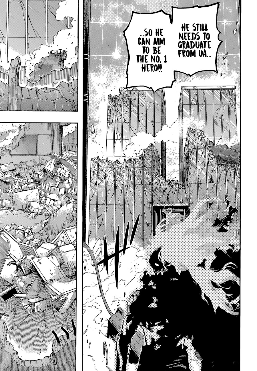 Boku no Hero Academia Chapter 359 page 16 - Chapter 359: Our School!