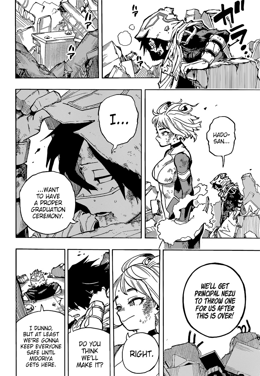 Boku no Hero Academia Chapter 359 page 17 - Chapter 359: Our School!
