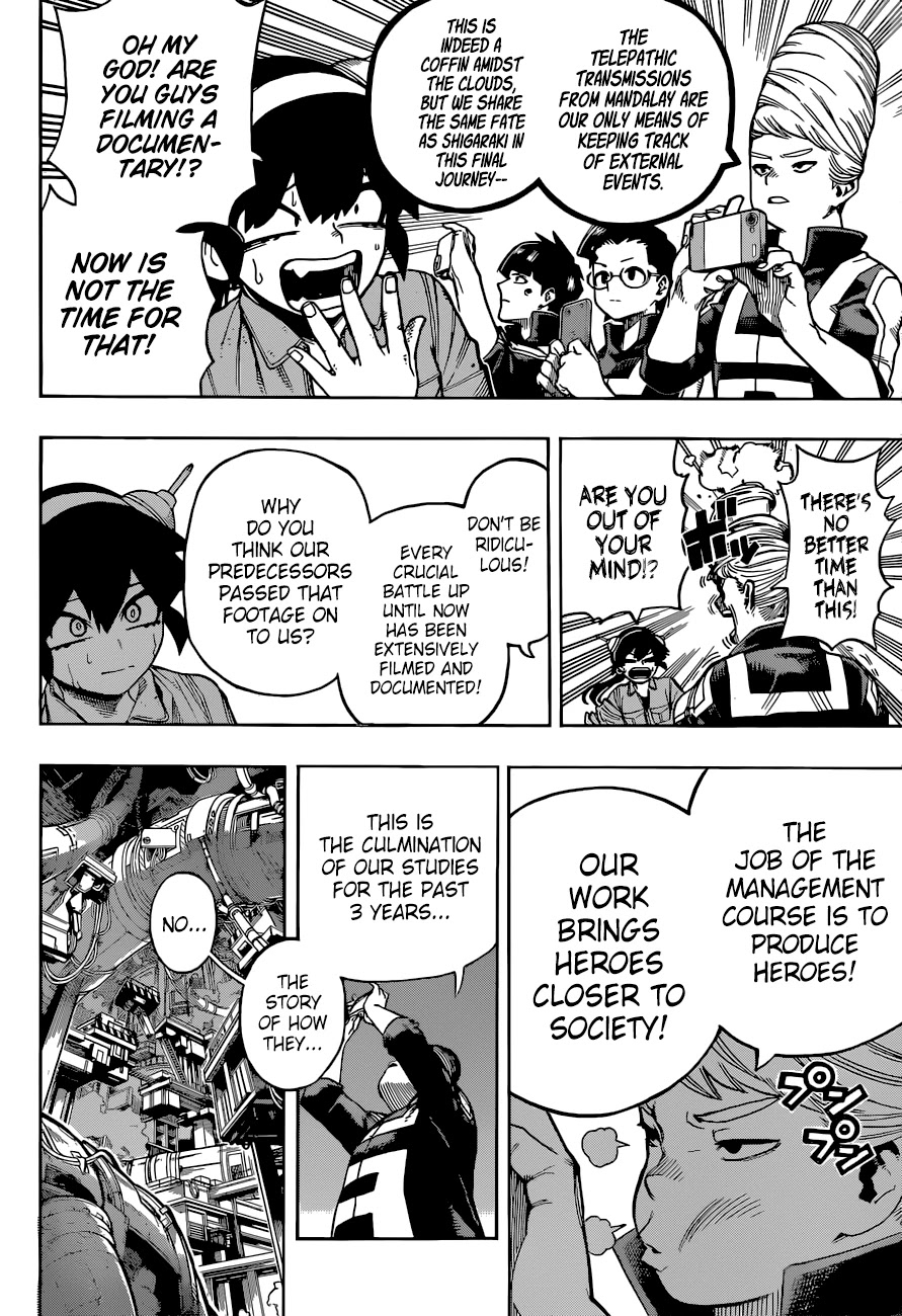 Boku no Hero Academia Chapter 359 page 6 - Chapter 359: Our School!