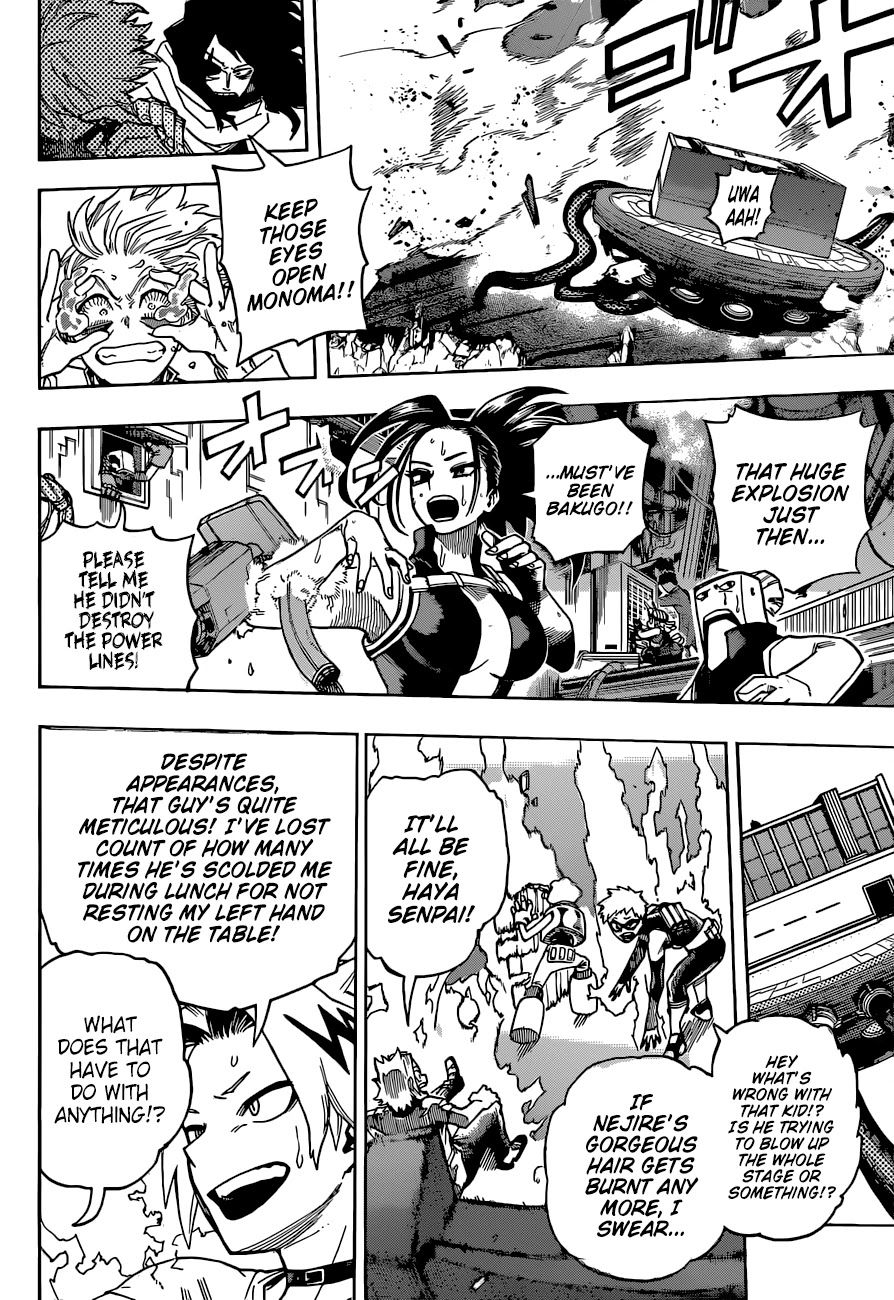 Boku no Hero Academia Chapter 359 page 9 - Chapter 359: Our School!