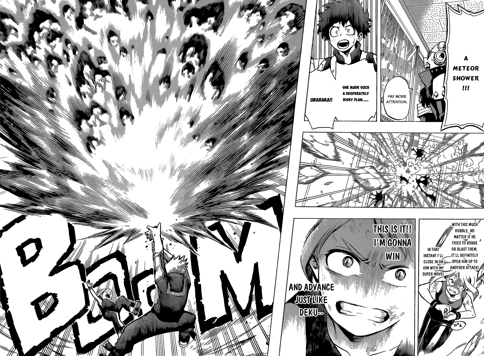 Boku no Hero Academia Chapter 36 page 17 - Chapter 36: Bakugou Vs. Uraraka