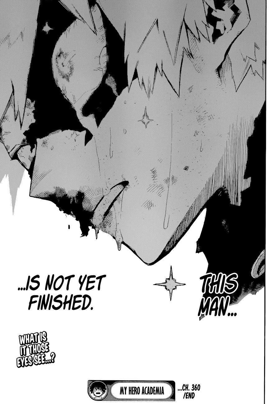Boku no Hero Academia Chapter 360 page 16 - Chapter 360: Even after all that!