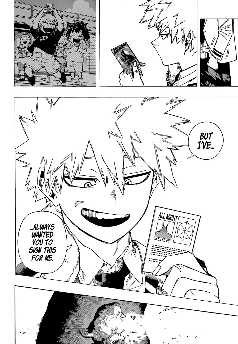 Boku no Hero Academia Chapter 362 page 12 - Chapter 362: Light Fades to Rain