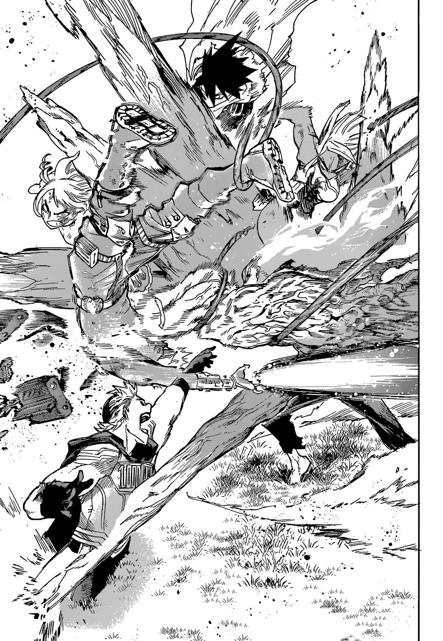 Boku no Hero Academia Chapter 362 page 13 - Chapter 362: Light Fades to Rain