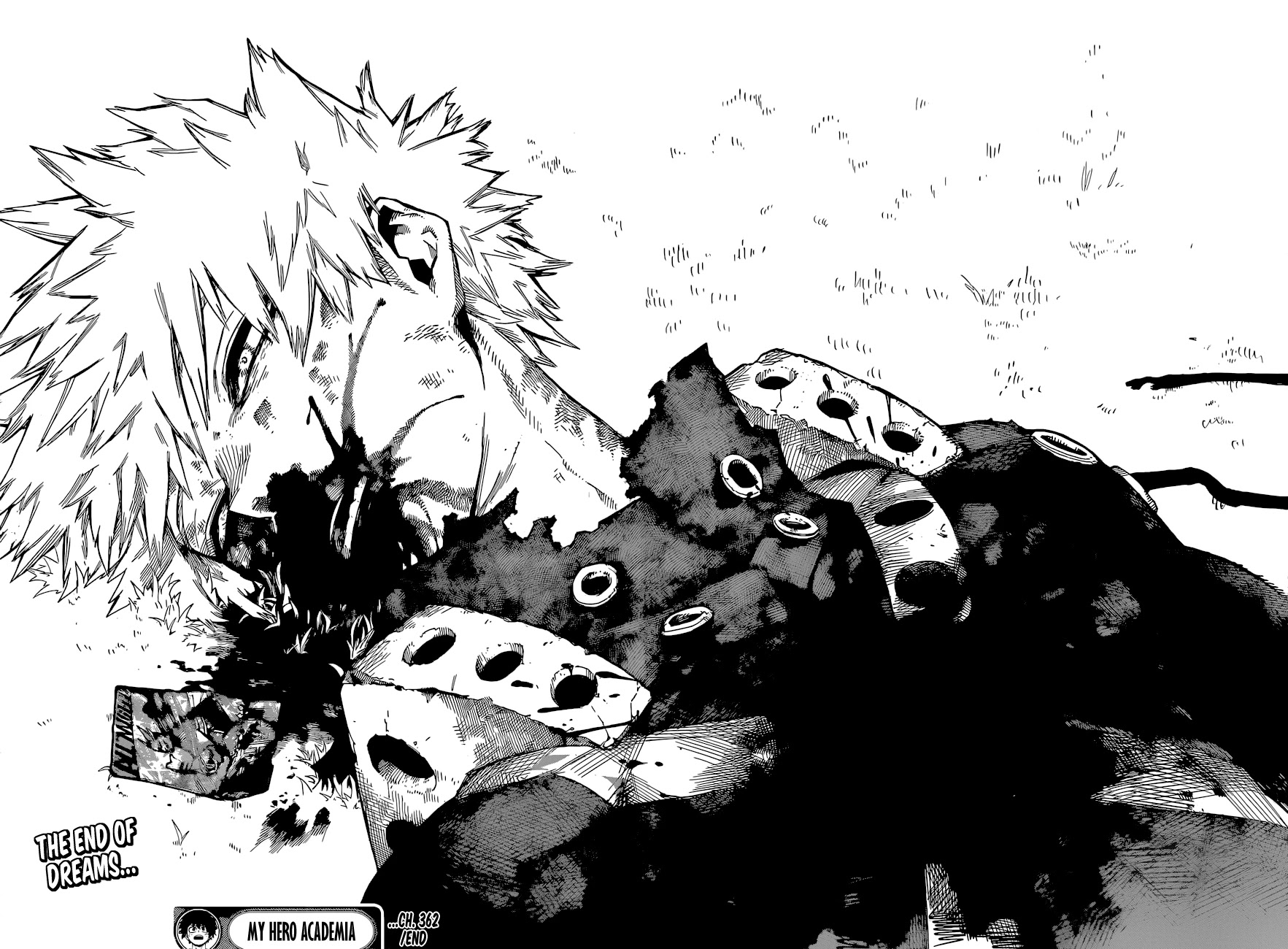 Boku no Hero Academia Chapter 362 page 16 - Chapter 362: Light Fades to Rain
