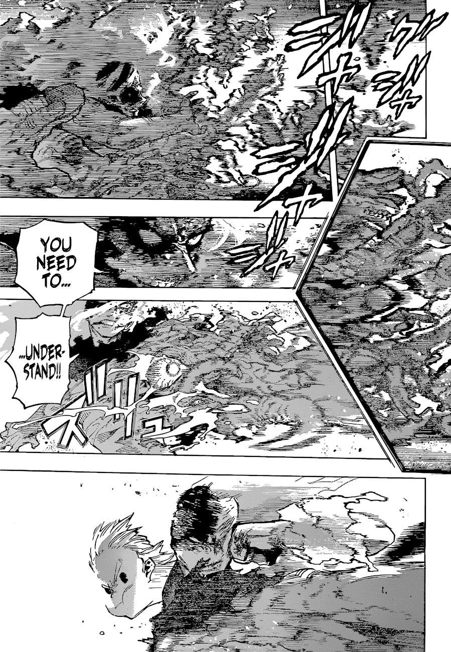 Boku no Hero Academia Chapter 362 page 4 - Chapter 362: Light Fades to Rain
