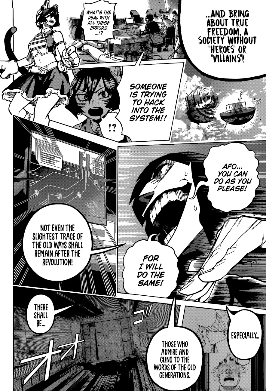 Boku no Hero Academia Chapter 363 page 10 - Chapter 363: Protectors and Invaders