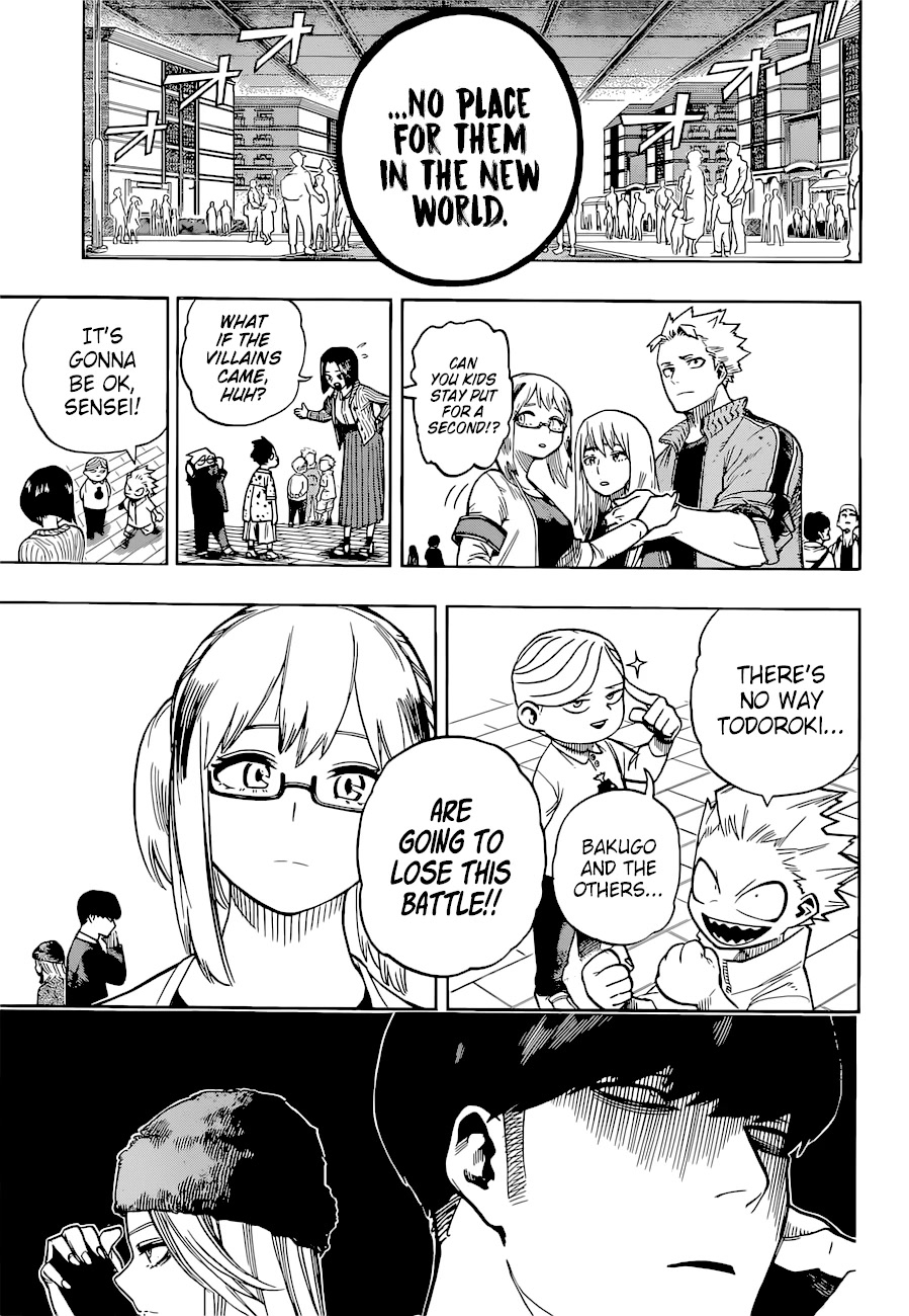 Boku no Hero Academia Chapter 363 page 11 - Chapter 363: Protectors and Invaders