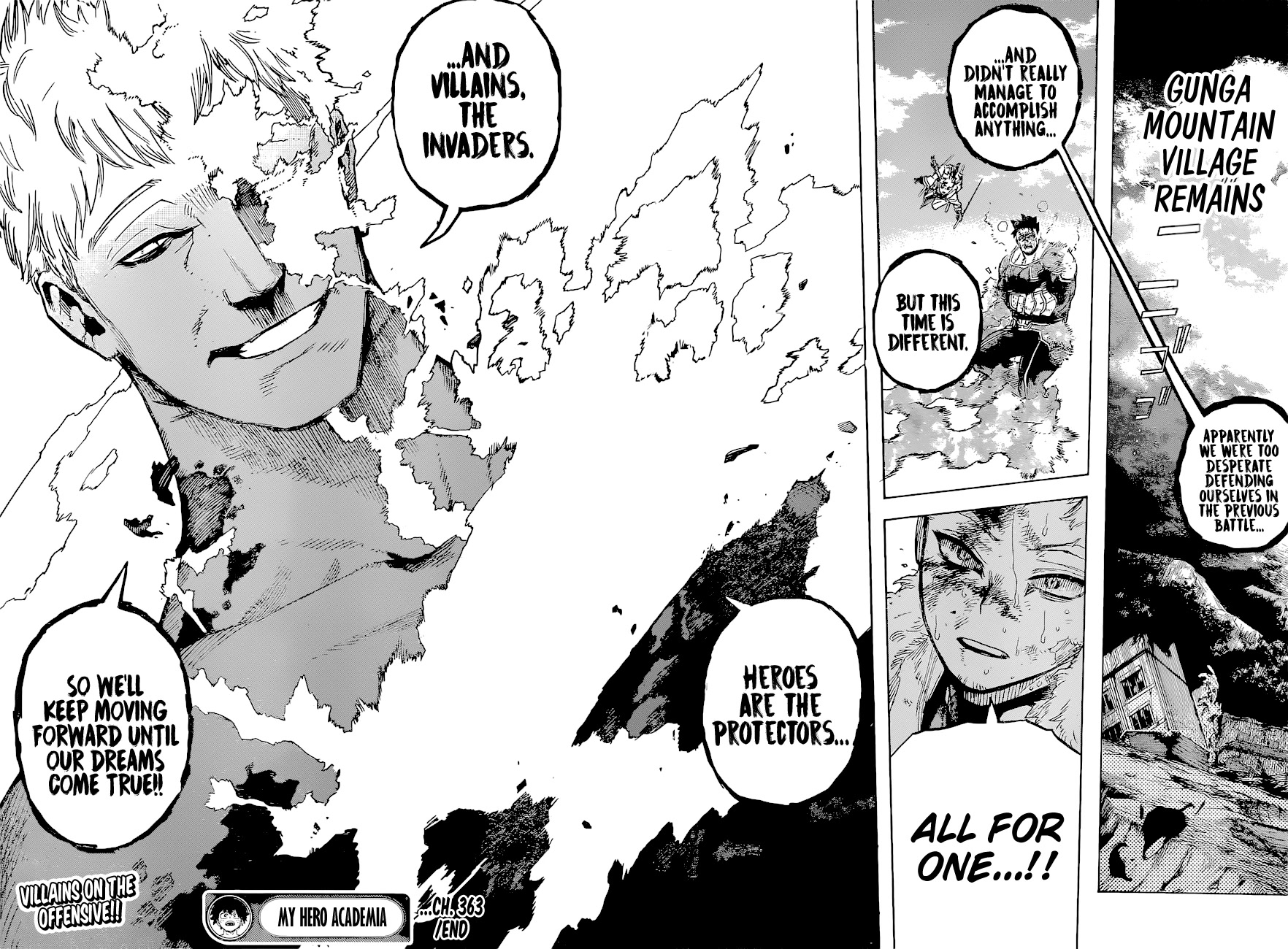 Boku no Hero Academia Chapter 363 page 12 - Chapter 363: Protectors and Invaders