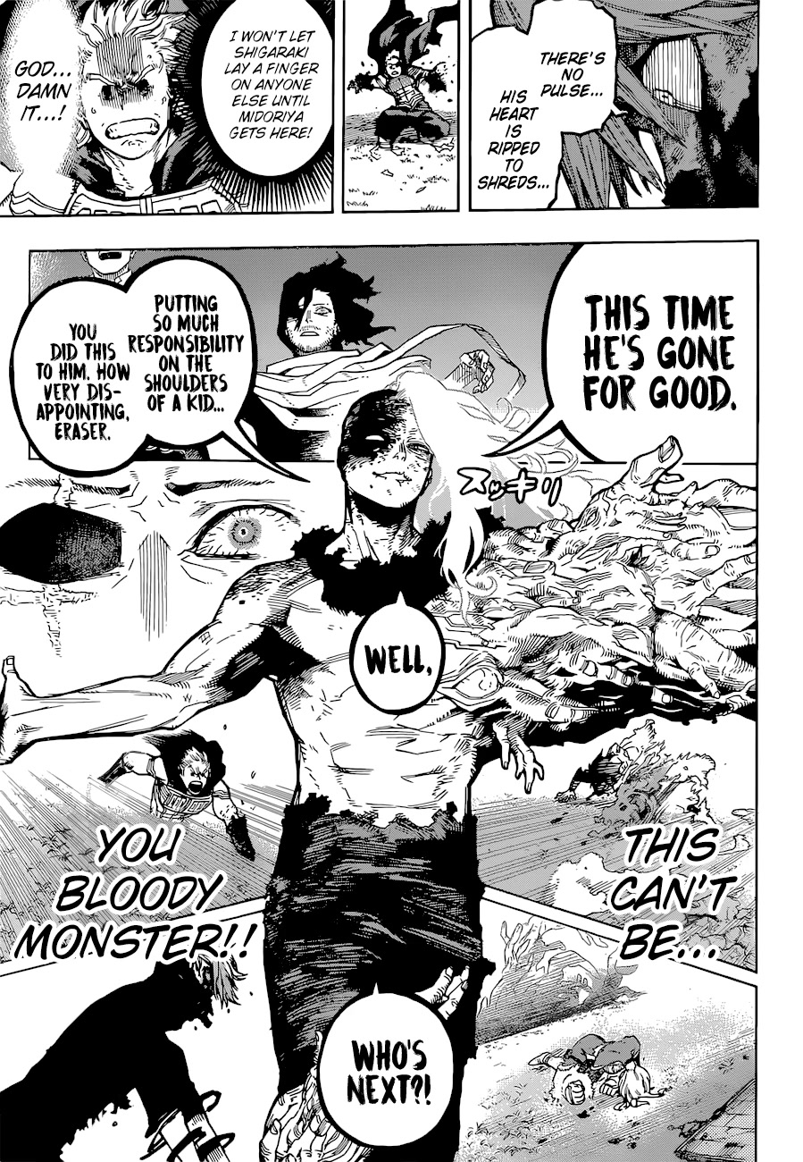 Boku no Hero Academia Chapter 363 page 4 - Chapter 363: Protectors and Invaders