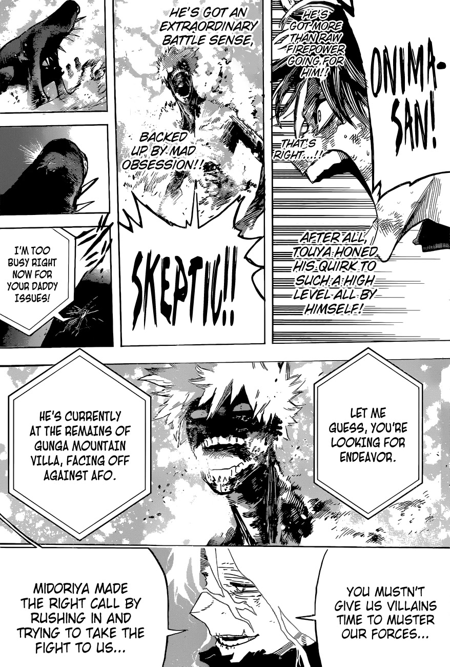 Boku no Hero Academia Chapter 363 page 8 - Chapter 363: Protectors and Invaders