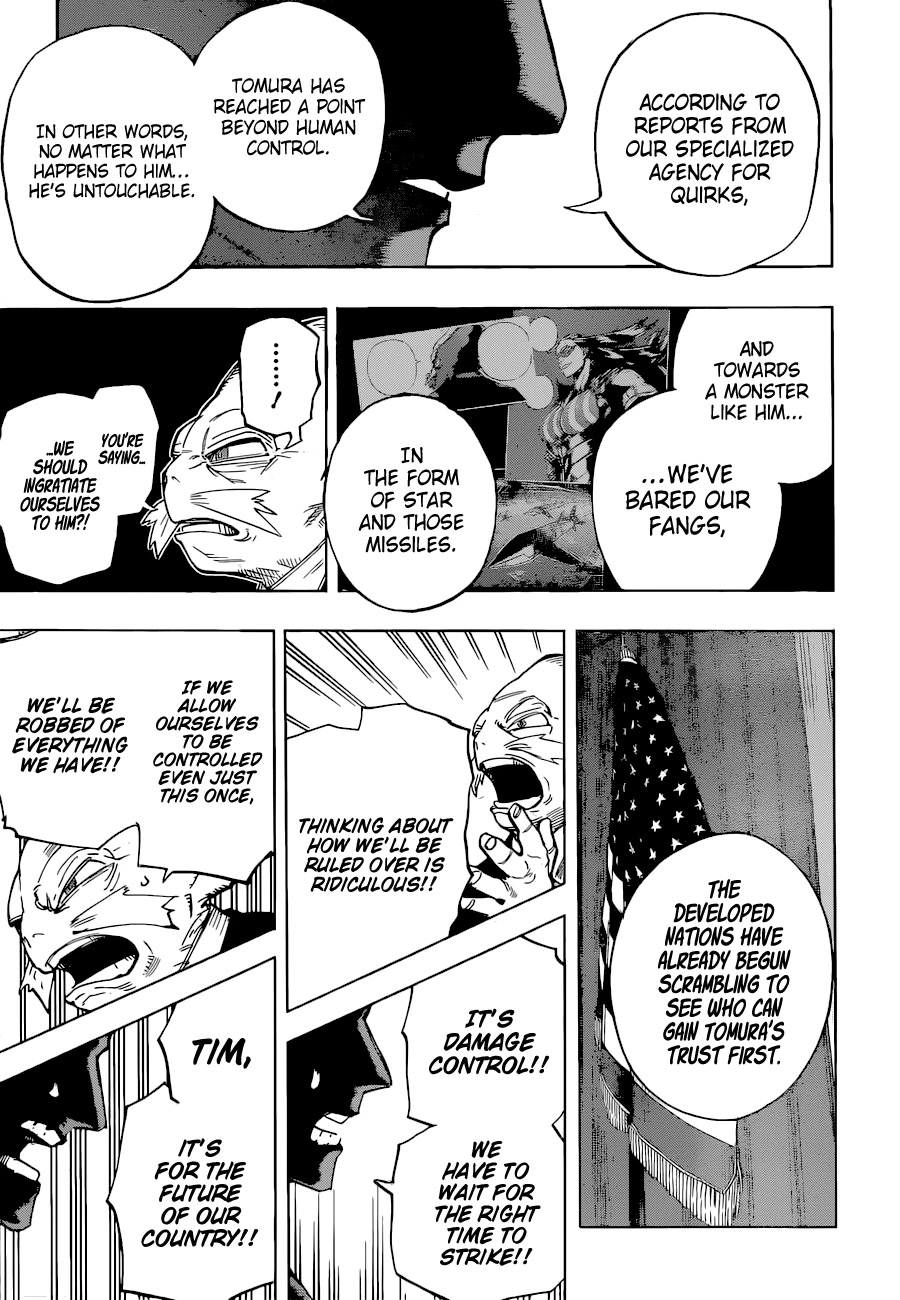 Boku no Hero Academia Chapter 364 page 10 - Chapter 364: What Do You Use Your Power For?