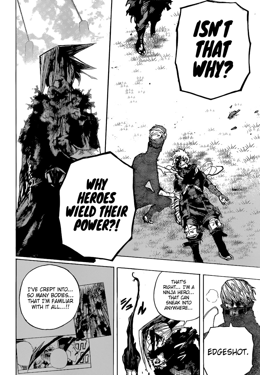 Boku no Hero Academia Chapter 364 page 13 - Chapter 364: What Do You Use Your Power For?