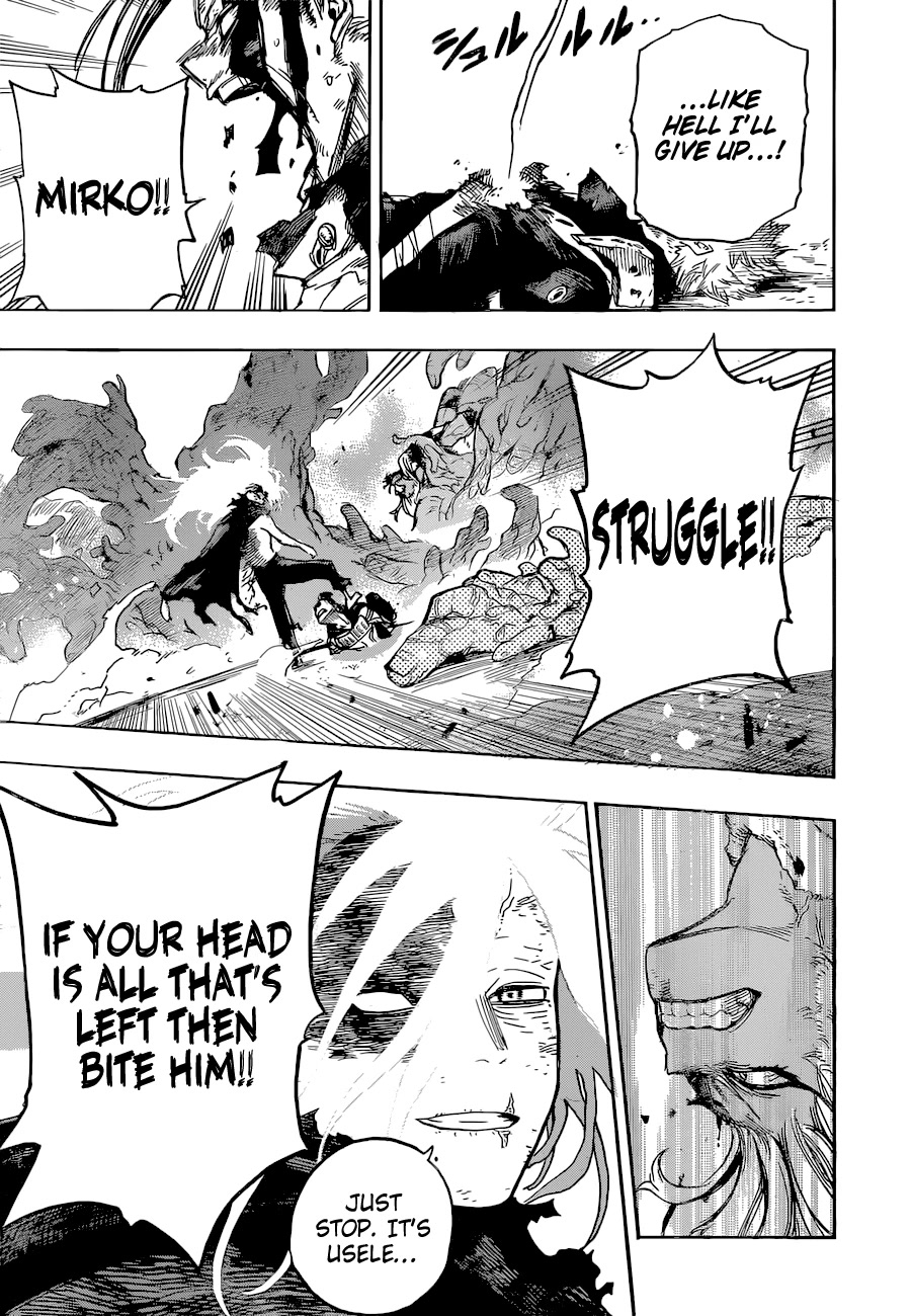 Boku no Hero Academia Chapter 364 page 14 - Chapter 364: What Do You Use Your Power For?