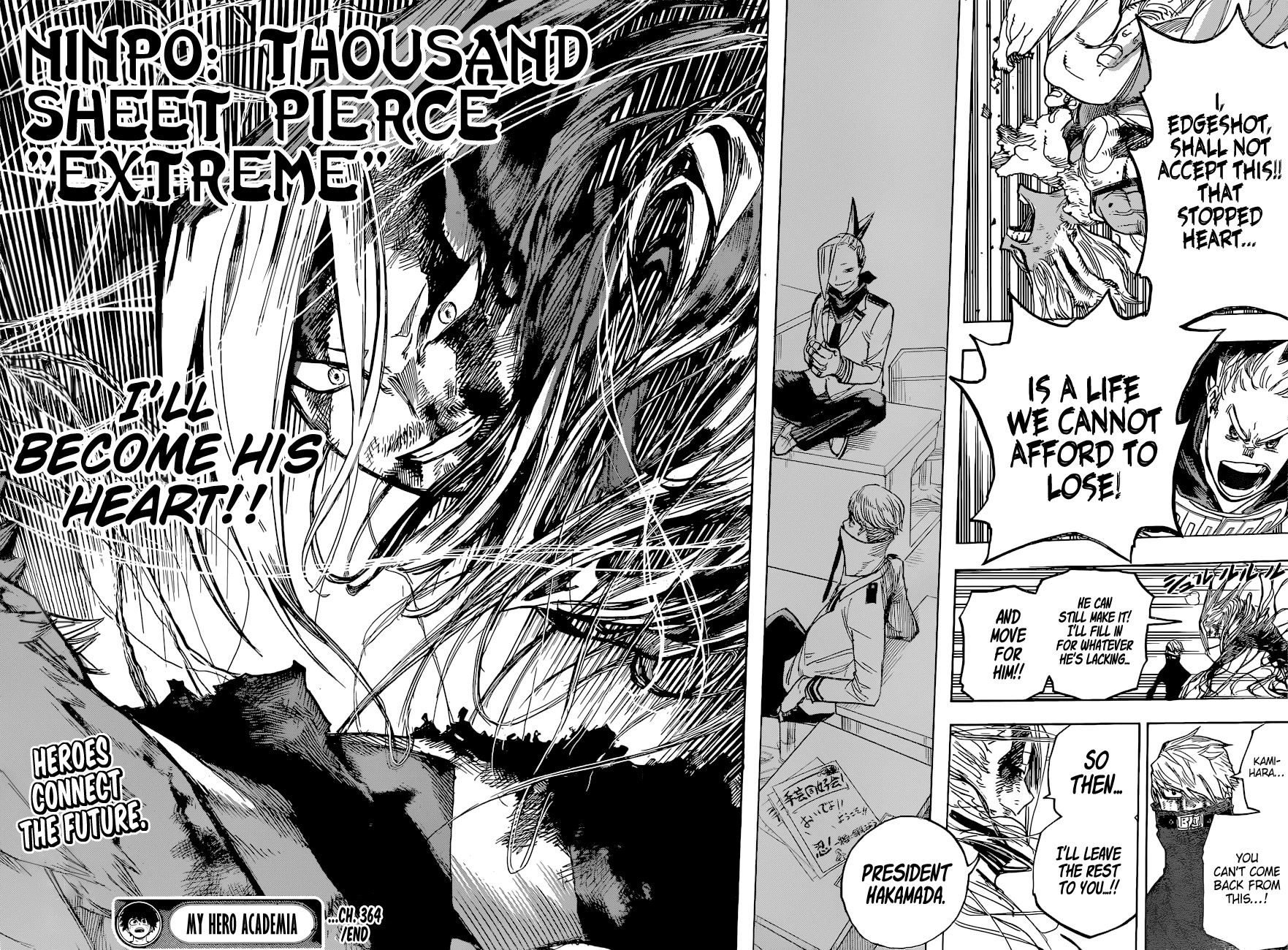 Boku no Hero Academia Chapter 364 page 15 - Chapter 364: What Do You Use Your Power For?