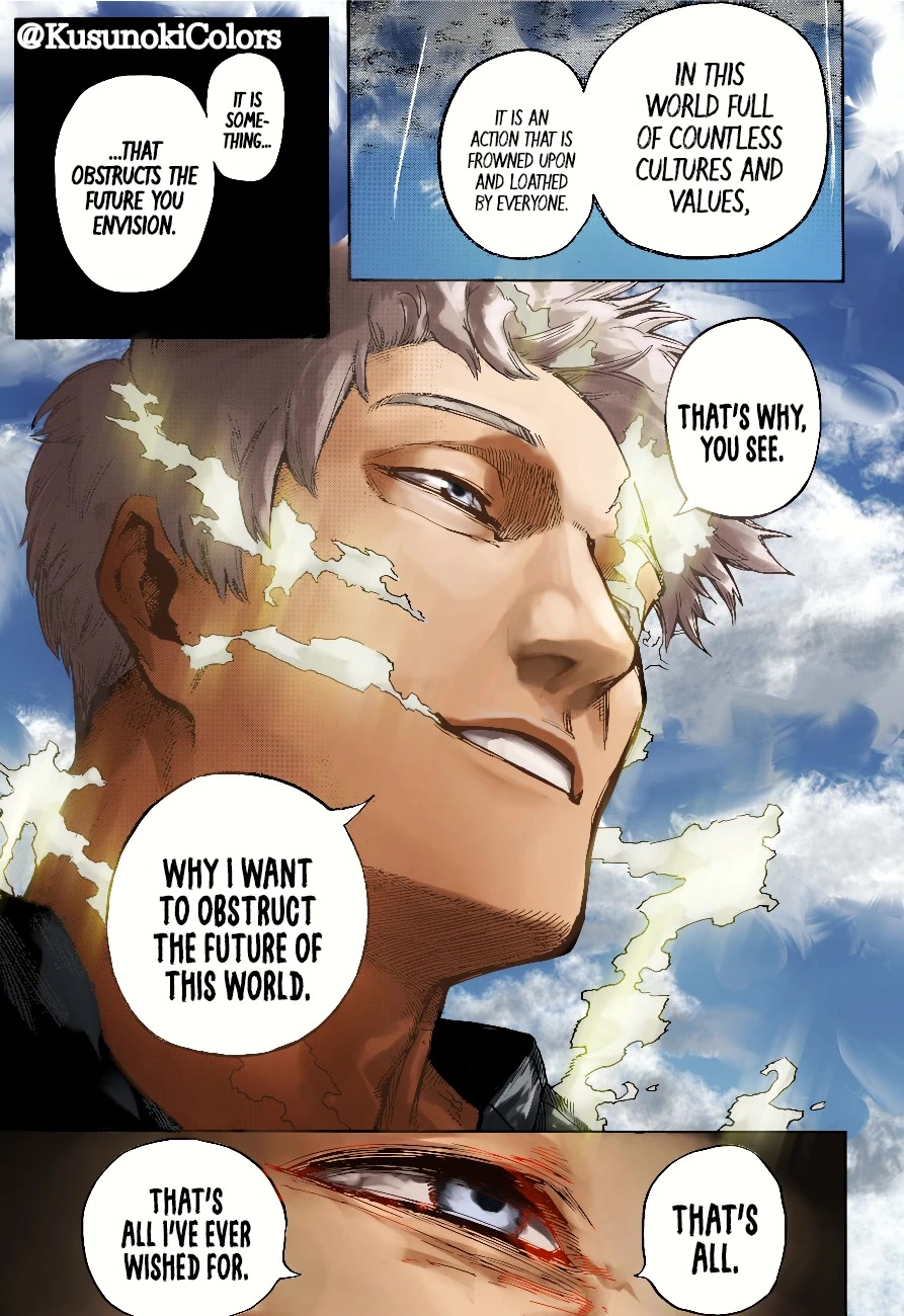 Boku no Hero Academia Chapter 364 page 16 - Chapter 364: What Do You Use Your Power For?