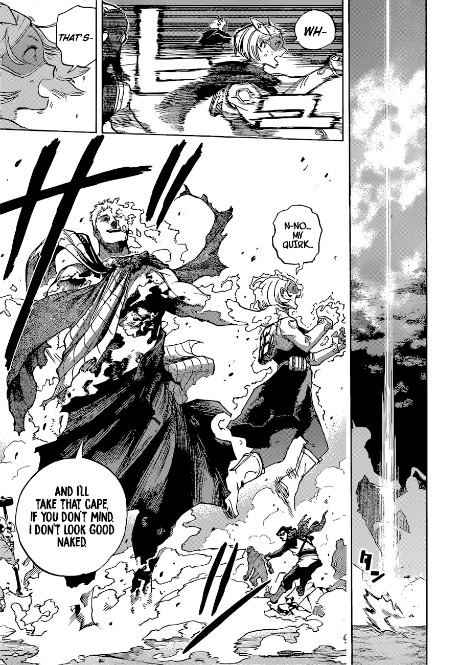 Boku no Hero Academia Chapter 364 page 6 - Chapter 364: What Do You Use Your Power For?