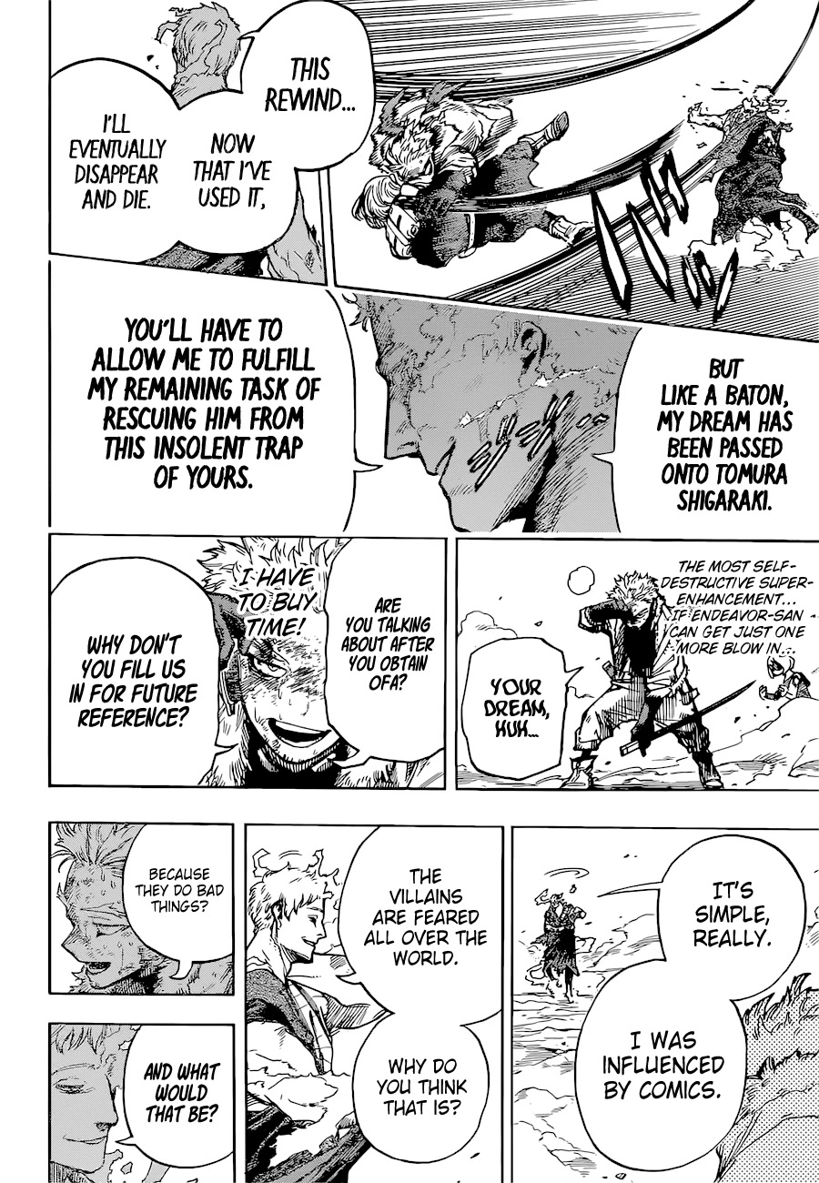 Boku no Hero Academia Chapter 364 page 7 - Chapter 364: What Do You Use Your Power For?