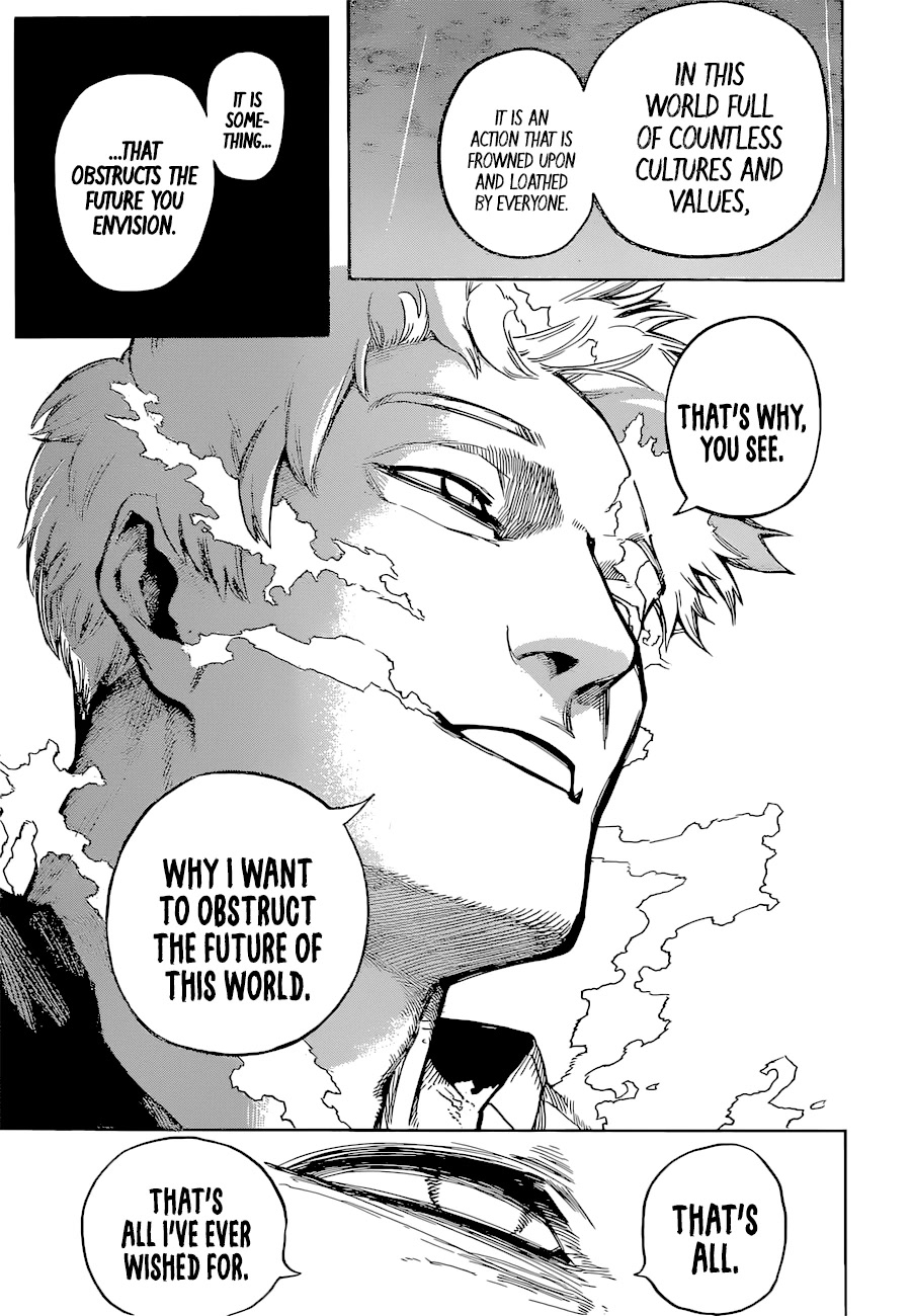 Boku no Hero Academia Chapter 364 page 8 - Chapter 364: What Do You Use Your Power For?