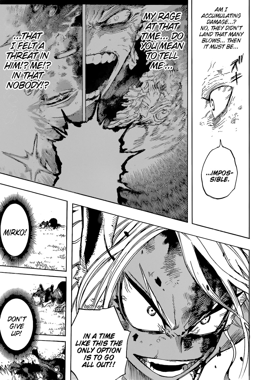 Boku no Hero Academia Chapter 365 page 10 - Chapter 365: No.4 & No.5