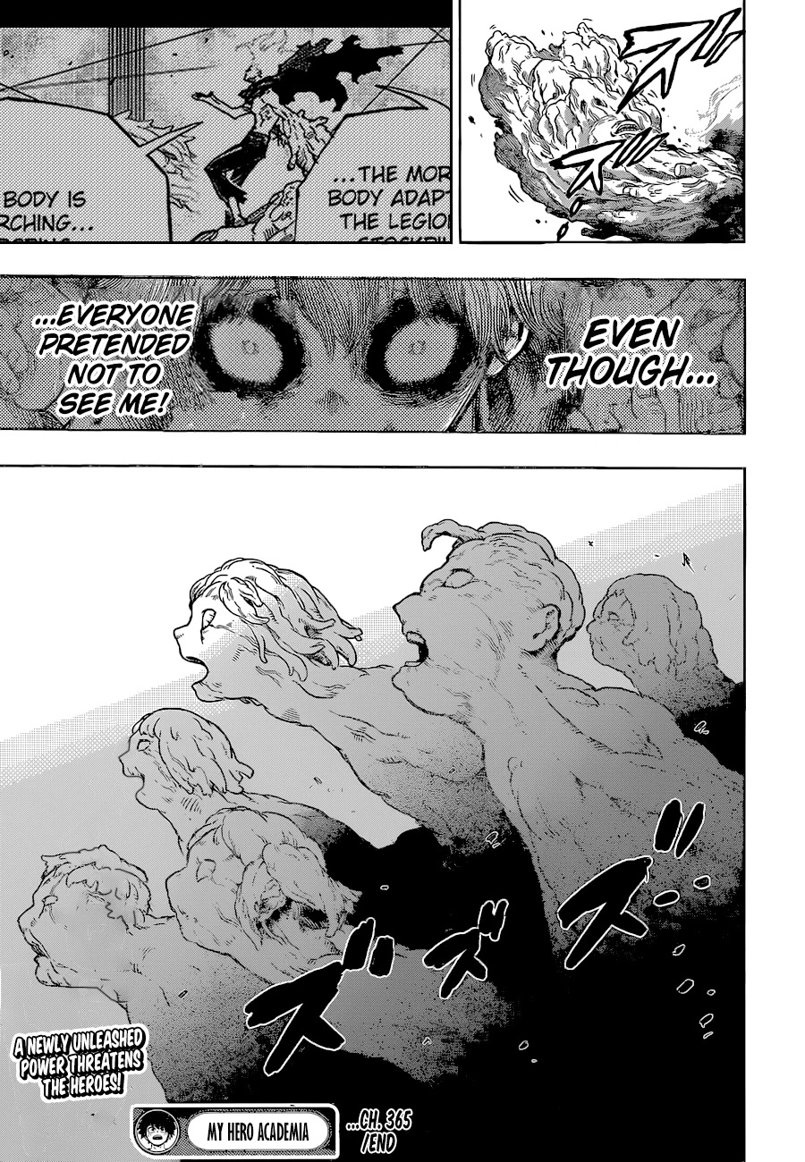 Boku no Hero Academia Chapter 365 page 13 - Chapter 365: No.4 & No.5
