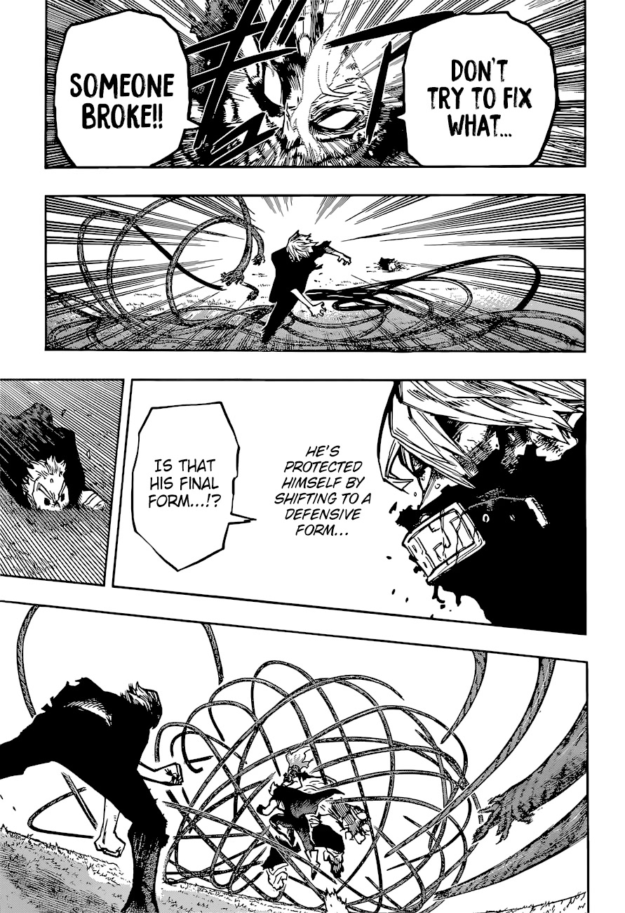 Boku no Hero Academia Chapter 366 page 7 - Chapter 366: Peach