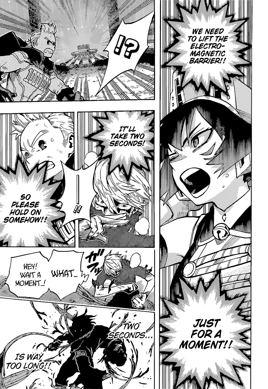 Boku no Hero Academia Chapter 366 page 9 - Chapter 366: Peach
