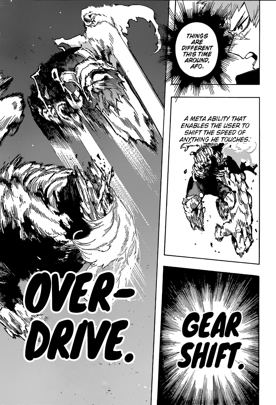 Boku no Hero Academia Chapter 368 page 14 - Chapter 368: OFA Unleashed