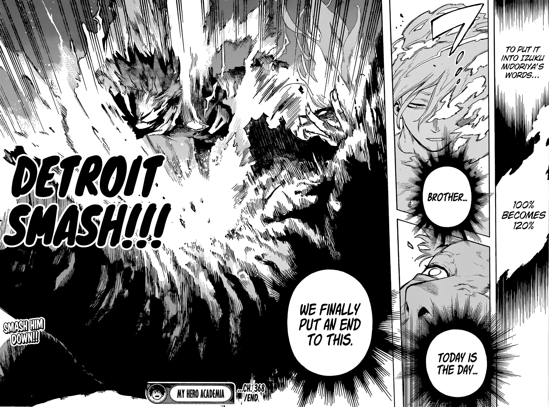 Boku no Hero Academia Chapter 368 page 15 - Chapter 368: OFA Unleashed