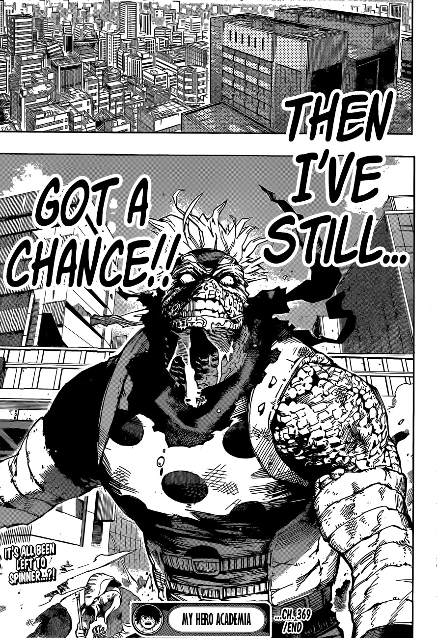 Boku no Hero Academia Chapter 369 page 16 - Chapter 369: Many Years