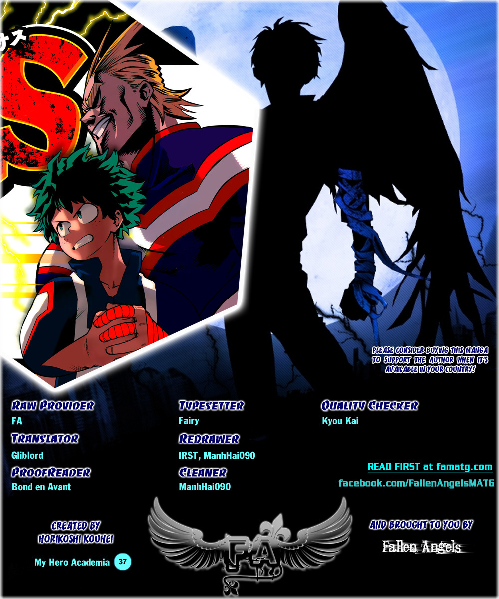Boku no Hero Academia Chapter 37 page 1 - Chapter 37: Midoriya and Endeavor