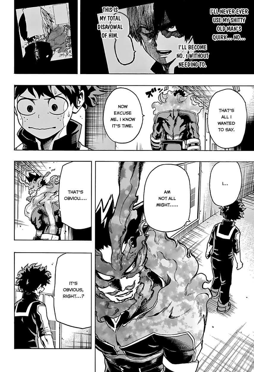 Boku no Hero Academia Chapter 37 page 18 - Chapter 37: Midoriya and Endeavor
