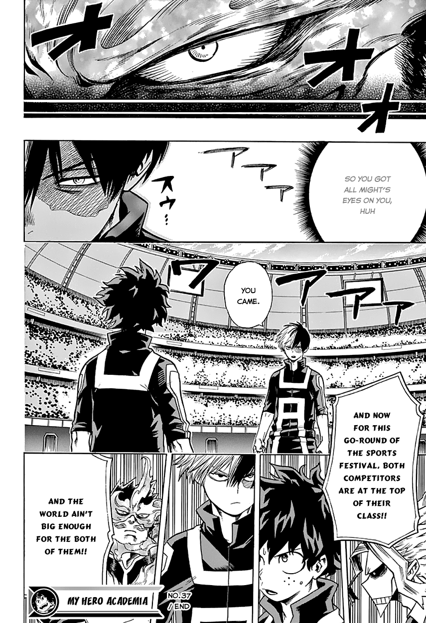 Boku no Hero Academia Chapter 37 page 20 - Chapter 37: Midoriya and Endeavor