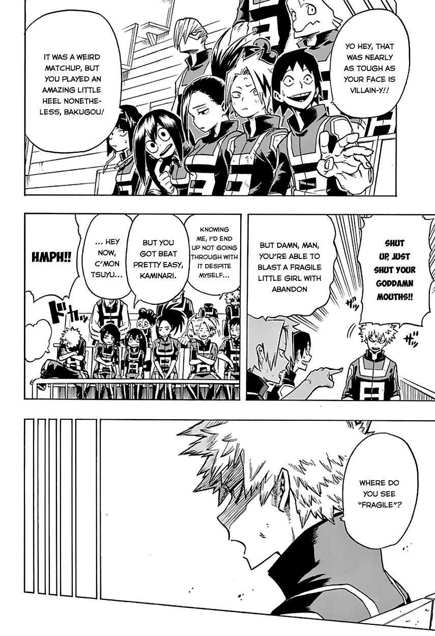Boku no Hero Academia Chapter 37 page 8 - Chapter 37: Midoriya and Endeavor