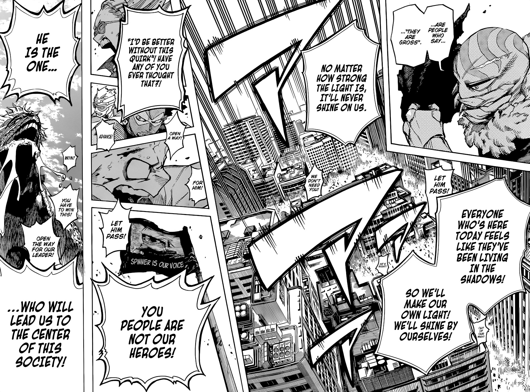 Boku no Hero Academia Chapter 370 page 11 - Chapter 370: HIStory