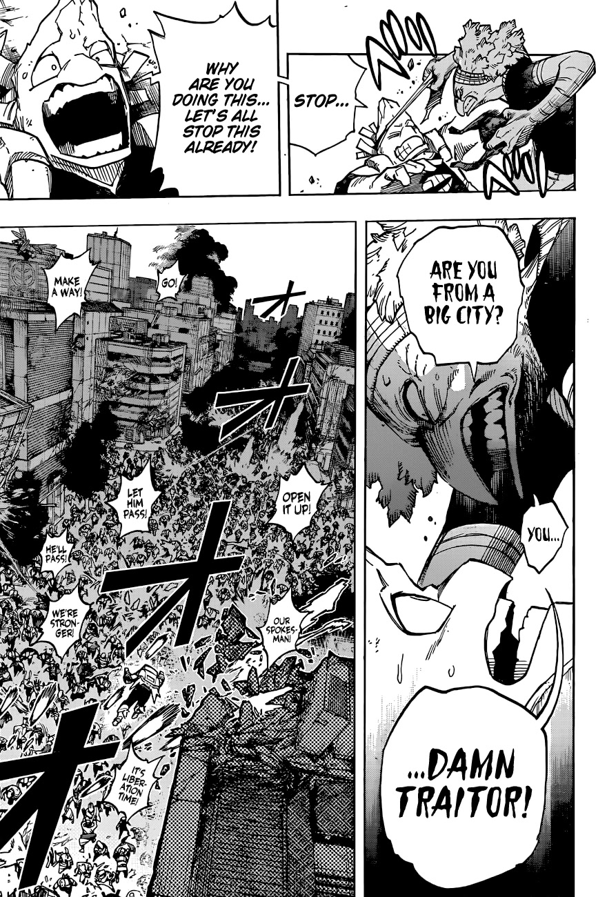 Boku no Hero Academia Chapter 370 page 8 - Chapter 370: HIStory