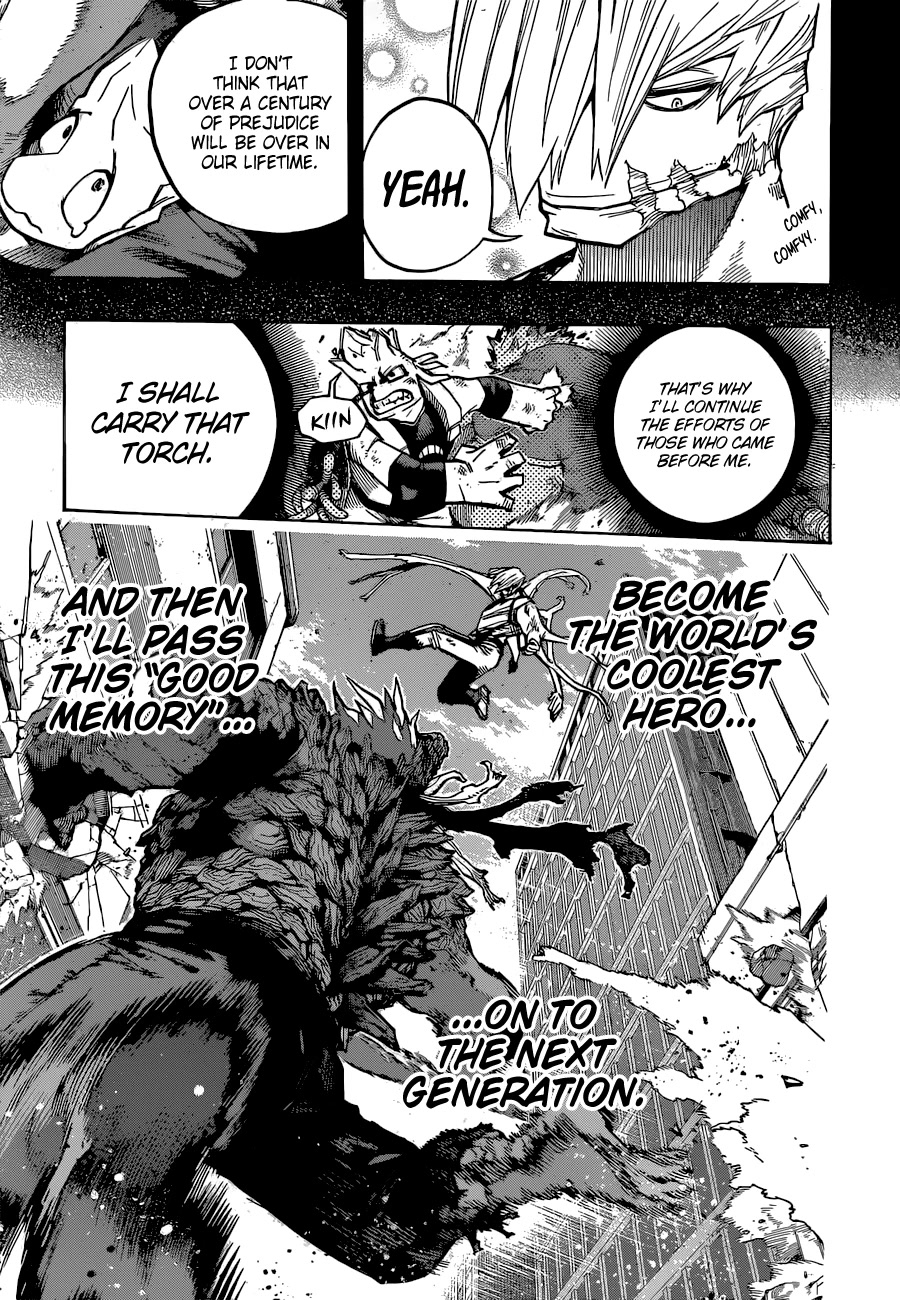 Boku no Hero Academia Chapter 371 page 12 - Chapter 371: Together with Shoji-kun