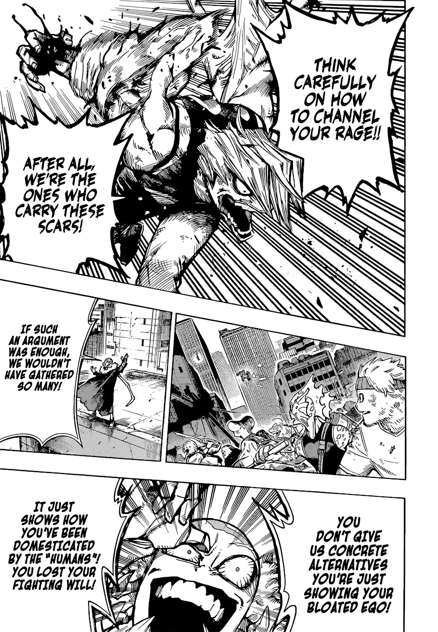 Boku no Hero Academia Chapter 371 page 14 - Chapter 371: Together with Shoji-kun